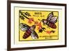 Bees-null-Framed Art Print