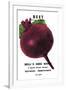 Beet: Detroit Dark Red-null-Framed Art Print