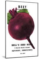 Beet: Detroit Dark Red-null-Mounted Art Print