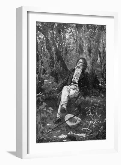 Beethoven, 1906-Franz Hanfstaengl-Framed Giclee Print