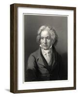 Beethoven, 19th Century-William Holl II-Framed Giclee Print