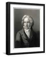 Beethoven, 19th Century-William Holl II-Framed Giclee Print