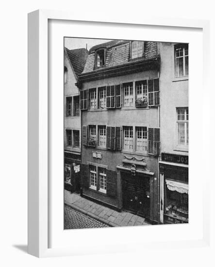 Beethoven, Bonn B'Place-null-Framed Photographic Print