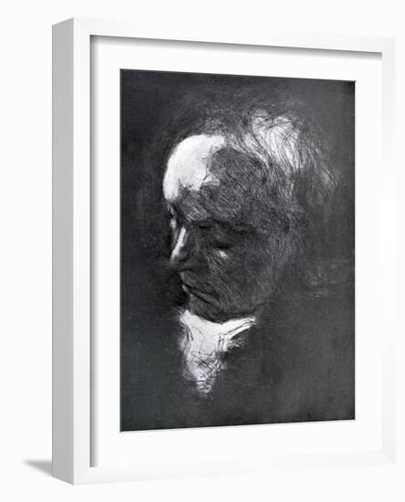 Beethoven by Charles Louis Müller-Charles Louis Lucien Muller-Framed Giclee Print