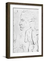 Beethoven by Moritz von Schwind-Moritz Ludwig von Schwind-Framed Giclee Print