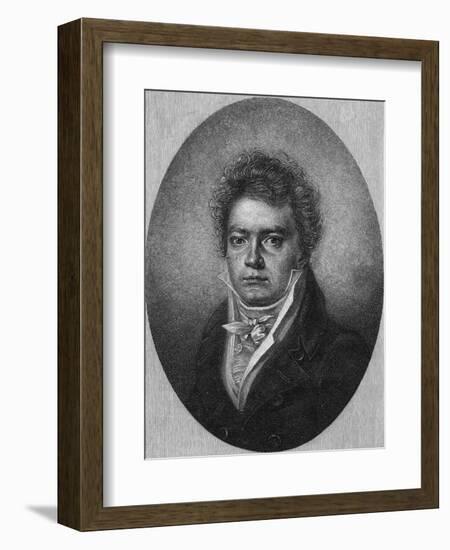 Beethoven, Century Mag-null-Framed Art Print