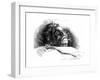 Beethoven (Deathbed)-null-Framed Giclee Print