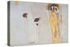 Beethoven-Frieze, 1902: the Longing for Happiness-Gustav Klimt-Stretched Canvas