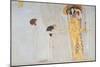 Beethoven-Frieze, 1902: the Longing for Happiness-Gustav Klimt-Mounted Giclee Print