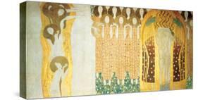 Beethoven Frieze, c.1902 (detail)-Gustav Klimt-Stretched Canvas