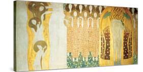 Beethoven Frieze, c.1902 (detail)-Gustav Klimt-Stretched Canvas