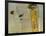 Beethoven Frieze Inspired by Beethoven's 9th Symphony, the Knight in Shining Armour-Gustav Klimt-Framed Giclee Print