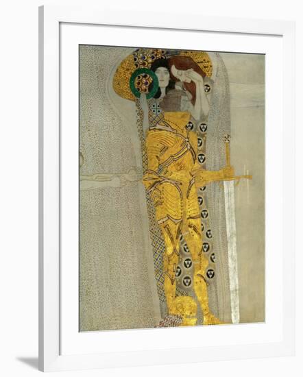 Beethoven Frieze Inspired by Beethoven's 9th Symphony-Gustav Klimt-Framed Giclee Print