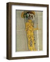 Beethoven Frieze Inspired by Beethoven's 9th Symphony-Gustav Klimt-Framed Giclee Print