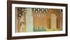 Beethoven Frieze-Gustav Klimt-Framed Art Print