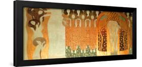 Beethoven Frieze-Gustav Klimt-Framed Art Print