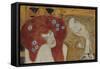 Beethoven Frieze-Gustav Klimt-Framed Stretched Canvas