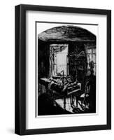 Beethoven, Home in Vienna-null-Framed Art Print