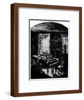 Beethoven, Home in Vienna-null-Framed Art Print