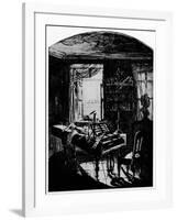 Beethoven, Home in Vienna-null-Framed Art Print