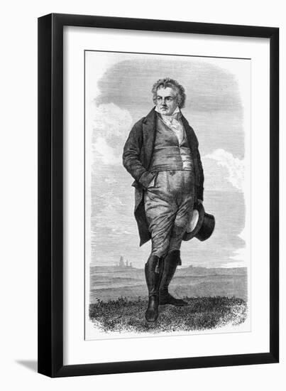 Beethoven, Illus Tidende-null-Framed Art Print