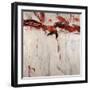 Beethoven in Red-Jodi Maas-Framed Giclee Print