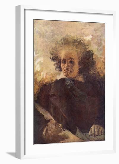 Beethoven, Levy-Dhurmer-null-Framed Art Print