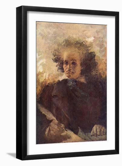 Beethoven, Levy-Dhurmer-null-Framed Art Print