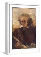 Beethoven, Levy-Dhurmer-null-Framed Art Print