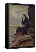 Beethoven Looking at the Sea, 1918-Kamil Vladislav Muttich-Framed Stretched Canvas