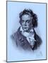 BEETHOVEN Ludwig van by-Adolph Friedrich Erdmann von Menzel-Mounted Giclee Print