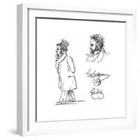 Beethoven (Lyser)-null-Framed Giclee Print