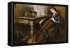 Beethoven's Andante-John Alfred Vintner-Framed Stretched Canvas