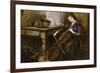 Beethoven's Andante-John Alfred Vintner-Framed Giclee Print
