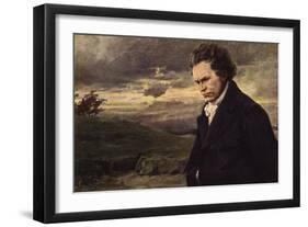 Beethoven, Walking-null-Framed Giclee Print