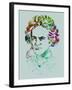 Beethoven Watercolor-Anna Malkin-Framed Art Print