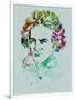 Beethoven Watercolor-Anna Malkin-Framed Art Print