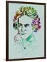 Beethoven Watercolor-Anna Malkin-Framed Art Print