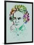 Beethoven Watercolor-Anna Malkin-Framed Art Print