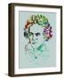 Beethoven Watercolor-Anna Malkin-Framed Art Print