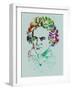 Beethoven Watercolor-Anna Malkin-Framed Art Print