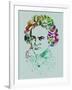 Beethoven Watercolor-Anna Malkin-Framed Art Print