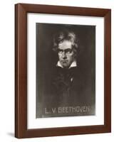 Beethoven-Hendrich Rumpf-Framed Art Print