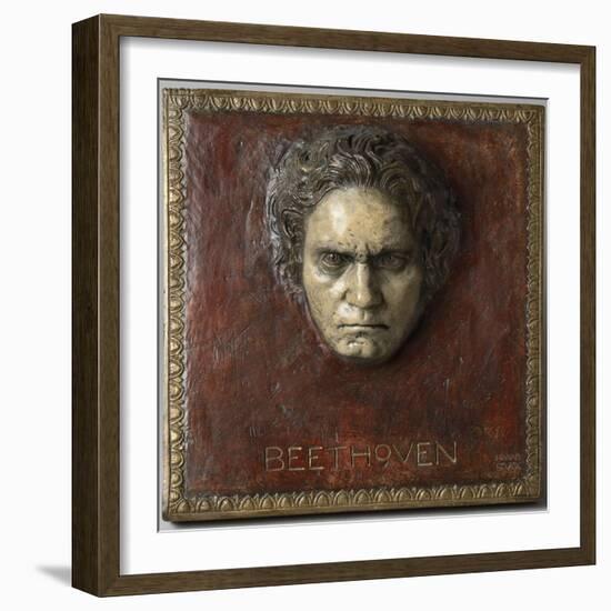 Beethoven-Franz von Stuck-Framed Giclee Print