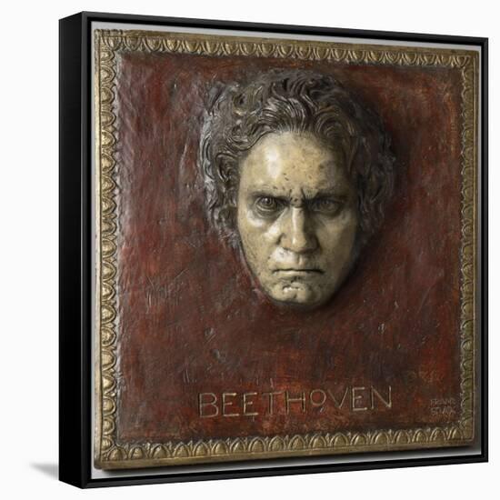 Beethoven-Franz von Stuck-Framed Stretched Canvas