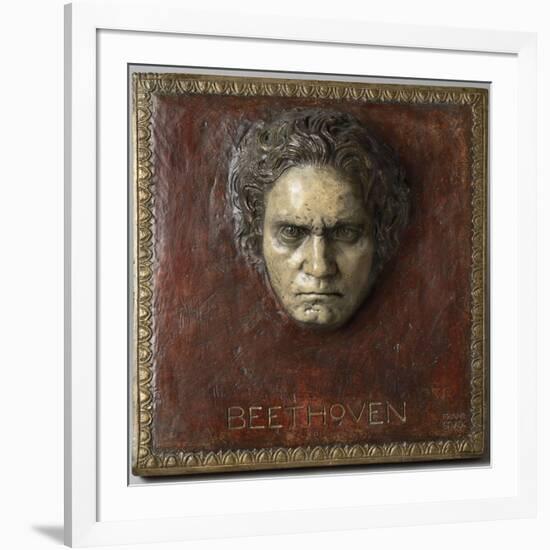 Beethoven-Franz von Stuck-Framed Giclee Print