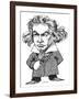 Beethoven-Gary Brown-Framed Giclee Print