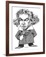 Beethoven-Gary Brown-Framed Giclee Print