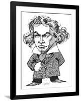 Beethoven-Gary Brown-Framed Giclee Print