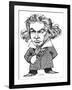 Beethoven-Gary Brown-Framed Giclee Print